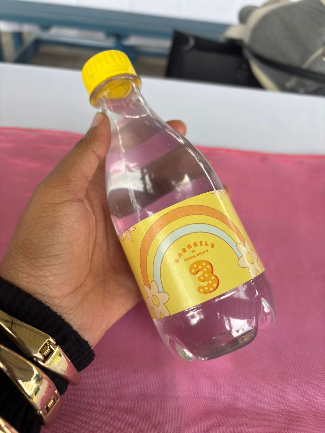 Custom water bottle