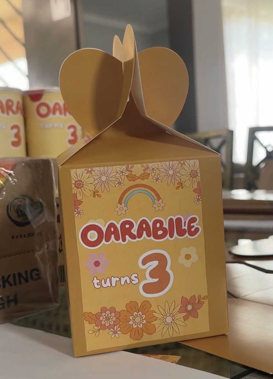 Custom cupcake box