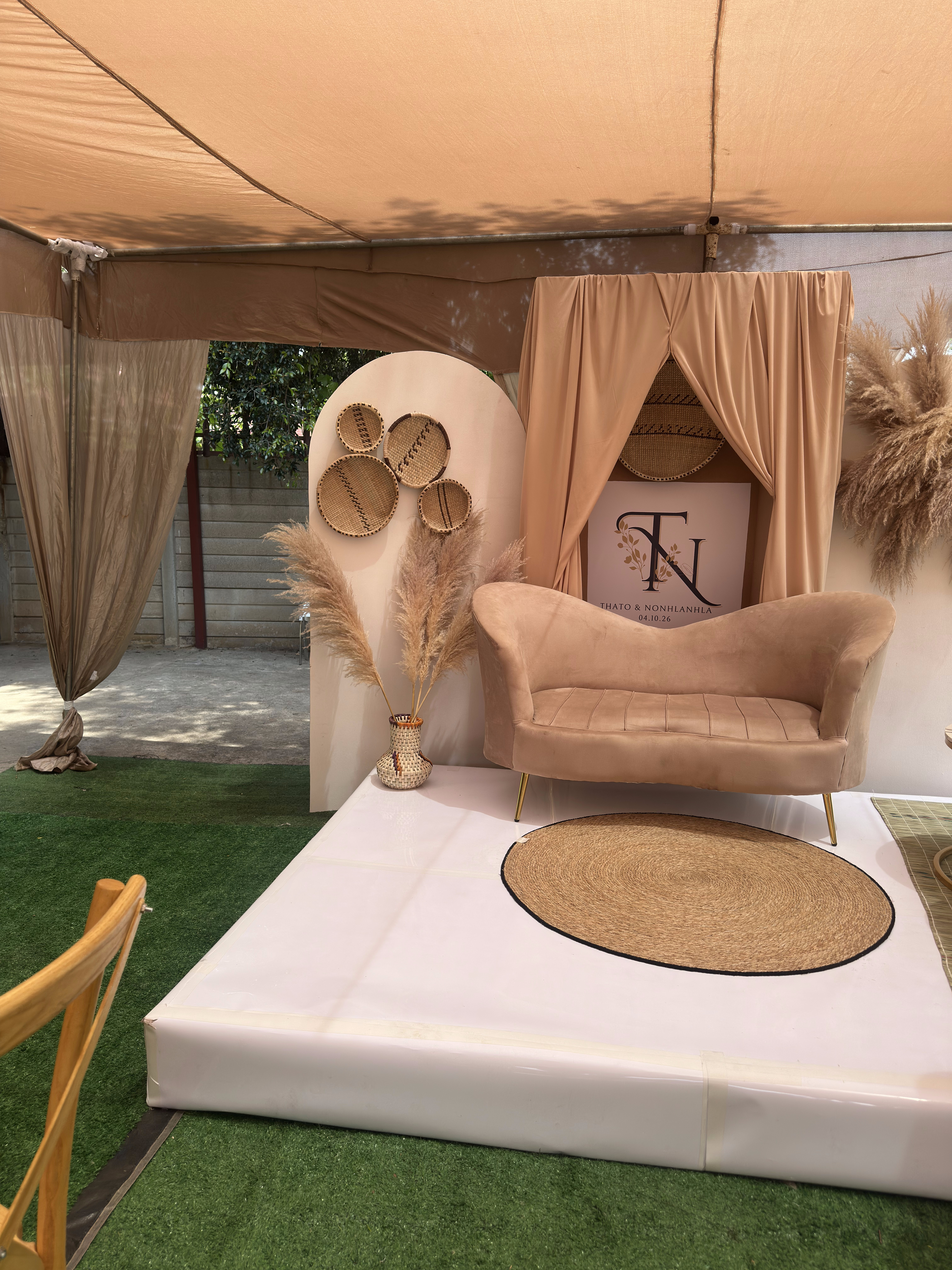 Traditional Wedding decor detail